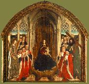 DALMAU, Lluis Altarpiece of the Councillors dfgh oil on canvas